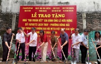 Quận Lê Chân:  Khởi công xây, sửa 2 nhà “Đại đoàn kết” tặng hộ cận nghèo