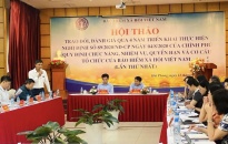 Hội thảo trao đổi, đánh giá qua 4 năm triển khai thực hiện Nghị định số 89/2020/NĐ-CP của Chính phủ quy định chức năng, nhiệm vụ, quyền hạn và cơ cấu tổ chức của BHXH Việt Nam