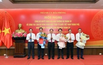Ban Tổ chức Thành ủy; Ban Dân vận Thành ủy; Ủy ban MTTQ Việt Nam thành phố có lãnh đạo mới