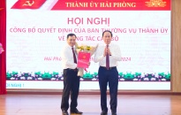 Đồng chí Phạm Hưng Hùng giữ chức Bí thư Huyện ủy Thủy Nguyên