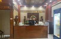Hotel Nam Sơn, số 25 Đồng Cau, thị trấn Núi Đèo (Thủy Nguyên) hoạt động khi chưa được cấp phép kinh doanh