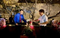 Tuổi trẻ và Nhân dân quận quận Đồ Sơn thắp nến tri ân các Anh hùng Liệt sỹ