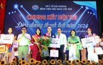 Sôi nổi Hội thi “Điều dưỡng thanh lịch” năm 2024