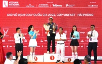 Kết thúc Giải vô địch Golf Quốc gia 2024, cup Vin Fast -Hải Phòng: Danh hiệu vô địch thuộc về Nguyễn Đức Sơn (bảng nam) và Lê Chúc An (bảng nữ)