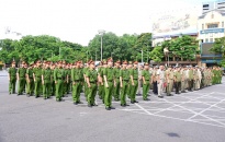 Công an thành phố triển khai phương án bảo vệ ANTT dịp kỷ niệm Cách mạng  Tháng Tám (19/8) và Quốc khánh (2/9)