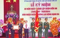 Quận Kiến An: Kỷ niệm 30 năm Ngày thành lập (29/8/1994 - 29/8/2024) và Đón nhận Huân chương Lao động Hạng Ba