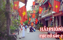 Thành phố Hải Phòng rực rỡ cờ hoa chào mừng ngày Quốc khánh