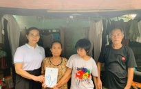 Hội Liên hiệp Phụ nữ thành phố hỗ trợ khẩn cấp 72 gia đình hội viên, phụ nữ chịu ảnh hưởng nặng nề bởi bão số 3