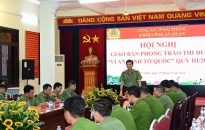 Khối Công an quận:   Giao ban phong trào thi đua “Vì An ninh Tổ quốc” quý III/2024