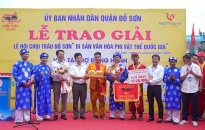 Trâu số 04 giành ngôi vô địch Lễ hội chọi trâu truyền thống Đồ Sơn 2024