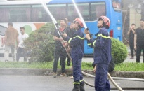 Thực tập Phương án chữa cháy và cứu nạn, cứu hộ tại phường Đông Khê, quận Ngô Quyền