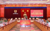 Đảng ủy Công an thành phố triển khai 8 nhiệm vụ công tác trọng tâm những tháng cuối năm 2024