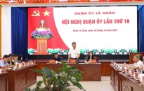 Quận ủy Lê Chân: Tập trung lãnh đạo hoàn thành toàn diện các chỉ tiêu, nhiệm vụ năm 2024