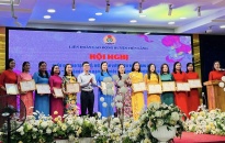 LĐLĐ huyện Tiên Lãng  Biểu dương 29 tập thể, cá nhân tiêu biểu trong phong trào thi đua “Giỏi việc nước- Đảm việc nhà”