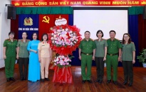 Hội Phụ nữ Công an quận Hồng Bàng biểu dương 7 nữ cán bộ hội viên có thành tích xuất sắc