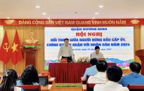 Quận Dương Kinh: Đối thoại trực tiếp giữa người đứng đầu cấp ủy, chính quyền với Nhân dân quận