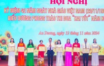 Huyện An Dương: Kỷ niệm 42 năm Ngày Nhà giáo Việt Nam và Biểu dương phong trào thi đua “Hai tốt”   