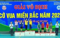 CLB Kiện tướng Hoa Phượng đỏ giành nhiều thắng lợi tại Giải vô địch Cờ vua các lứa tuổi Miền Bắc mở rộng lần thứ VIII năm 2024 