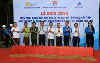 Khởi công Công trình thanh niên tôn tạo Miếu thờ Liệt sĩ thanh niên xung phong xã Phú Lộc (tỉnh Hà Tĩnh)