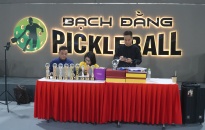 Sẵn sàng khởi tranh giải Pickleball cúp Bạch Đằng lần thứ nhất