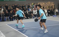 Sôi nổi ngày thi đấu thứ 2 Giải vô địch Pickleball cúp Bạch Đằng lần 1, năm 2024