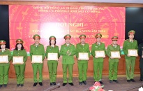 Đảng uỷ Phòng Cảnh sát cơ động: Biểu dương 28 tập thể, cá nhân hoàn thành xuất sắc nhiệm vụ năm 2024