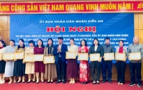 Quận Kiến An: Khen thưởng nhiều tập thể, cá nhân có thành tích xuất sắc trong công tác phân loại chất thải rắn sinh hoạt tại nguồn trên địa bàn 