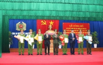 Hội nghị công bố Quyết định về công tác tổ chức và cán bộ thuộc Công an thành phố Thuỷ Nguyên