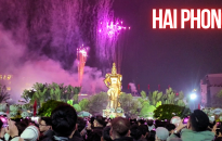Hải Phòng rộn rã đêm giao thừa xuân Ất Tỵ 2025
