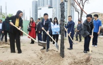 Quận Lê Chân tích cực hưởng ứng Tết trồng cây Xuân Ất Tỵ 2025
