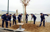 Tết trồng cây mừng Đảng, mừng Xuân mới Ất Tỵ  tại Bộ Tư lệnh Vùng Cảnh sát biển 1