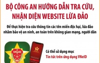 Bộ Công an hướng dẫn tra cứu, nhận diện các website lừa đảo