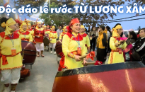 Độc đáo lễ rước của hàng nghìn người dân tại lễ hội Từ Lương Xâm