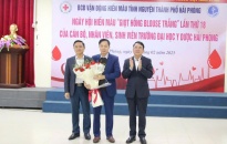 Ngày hội hiến máu “Giọt hồng Blouse trắng' lần thứ 18  tại Trường Đại học Y Dược Hải Phòng năm 2025