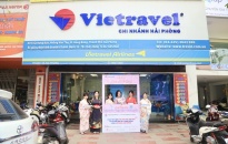 Sôi động “Lễ hội Hoa Anh Đào” tại Vietravel Hải Phòng