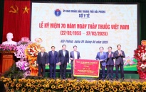 Ngành Y tế Hải Phòng kỷ niệm 70 năm Ngày Thầy thuốc Việt Nam