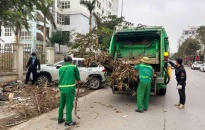 Quận Lê Chân ra quân dọn vệ sinh phục vụ Lễ hội truyền thống Nữ tướng Lê Chân năm 2025