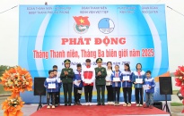 Đoàn Thanh niên Bộ đội Biên phòng thành phố Hải Phòng phát động 'Tháng Thanh niên - Tháng Ba biên giới' năm 2025