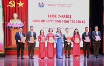 Sở Văn hoá, Thể thao và Du lịch công bố các Quyết định về sắp xếp tổ chức bộ máy và công tác cán bộ