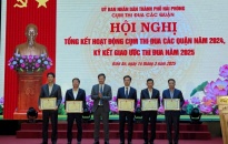 Cụm thi đua các quận thành phố Hải Phòng ký kết giao ước thi đua năm 2025