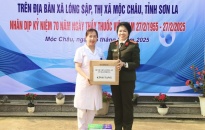 Bệnh viện CATP: Khám bệnh, cấp thuốc miễn phí cho hơn 300 người dân huyện Mộc Châu, tỉnh Sơn La