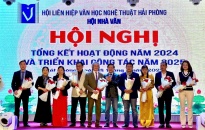 Hội Nhà văn Hải Phòng triển khai công tác năm 2025