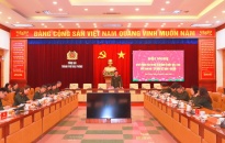 Khối Tham mưu – Xây dựng lực lượng – Hậu cần CATP sơ kết phong trào thi đua “Vì ANTQ” qúy 1 năm 2025 
