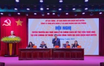 Quận Ngô Quyền: Tuyên truyền về giá thuê nhà ở và chính sách hỗ trợ tiền thuê nhà tại các khu chung cư 