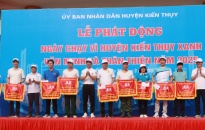 Hào hứng “Ngày chạy vì huyện Kiến Thụy xanh, văn minh và thân thiện năm 2025”