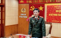 Khối An ninh nhân dân - CATP sơ kết phong trào thi đua “Vì An ninh Tổ quốc” quý I năm 2025
