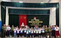 Hội phụ nữ, Đoàn thanh niên Phòng An ninh điều tra - CATP: Thăm, tặng quà học sinh tiêu biểu tại xã Vĩnh Hưng, huyện Vĩnh Bảo