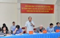 Công ty cổ phần đường bộ Hải Phòng: Cần tiếp tục đổi mới, nâng cao hiệu quả hoạt động 