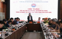 Hội thảo “Phát huy bản sắc văn hóa, con người Hải Phòng trong sự nghiệp xây dựng, phát triển thành phố và đất nước”