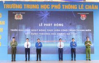 Phát động Công trình thanh niên “Xây dựng Trường học không ma túy”